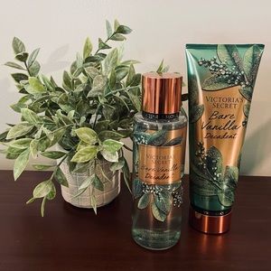 Victoria’s Secret Bare Vanilla Decadent lotion and perfume bundle